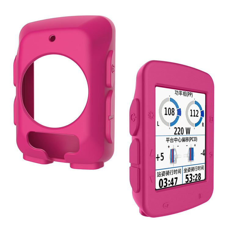 Mega Fed Garmin Edge 520 Silikone Cover - Pink#serie_7