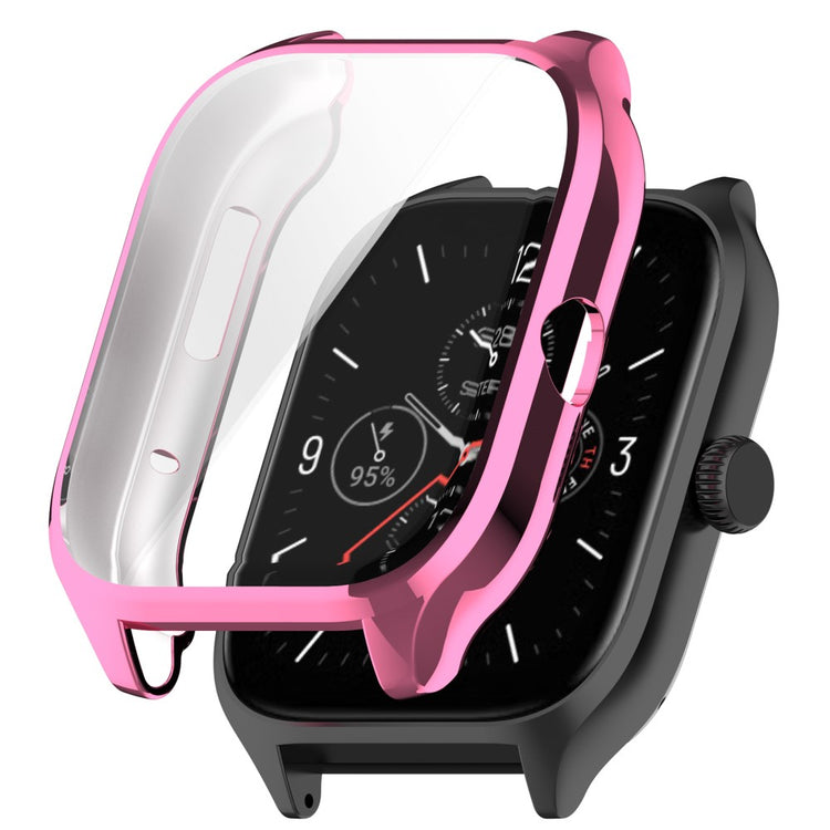 Super Flot Amazfit GTS 4 Silikone Cover - Pink#serie_2