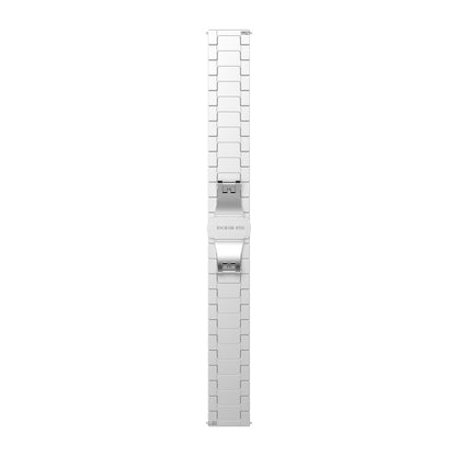 Meget Smuk Metal Universal Rem passer til Honor Smartwatch - Sølv#serie_4