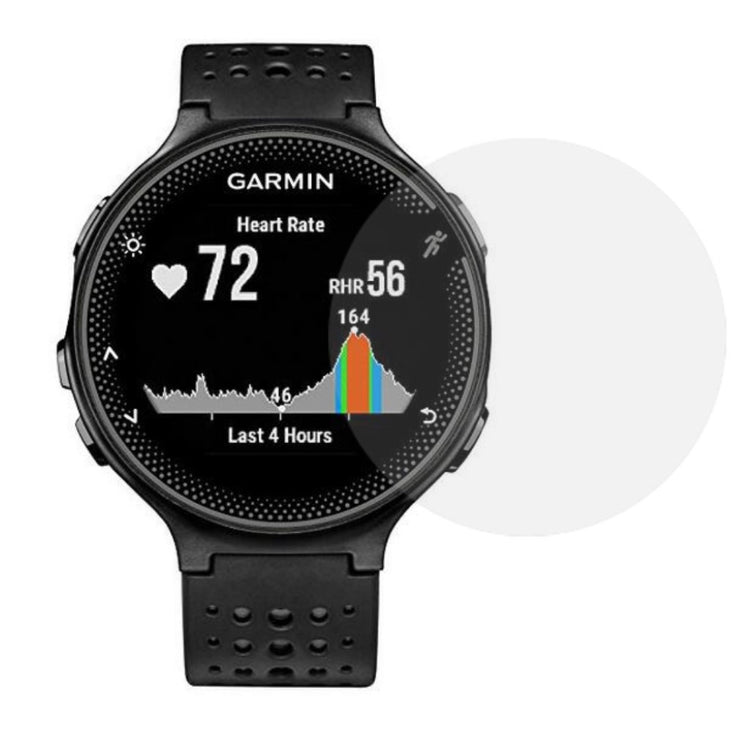 Garmin Forerunner 235 Hærdet Glas Skærmbeskytter - Gennemsigtig#serie_022