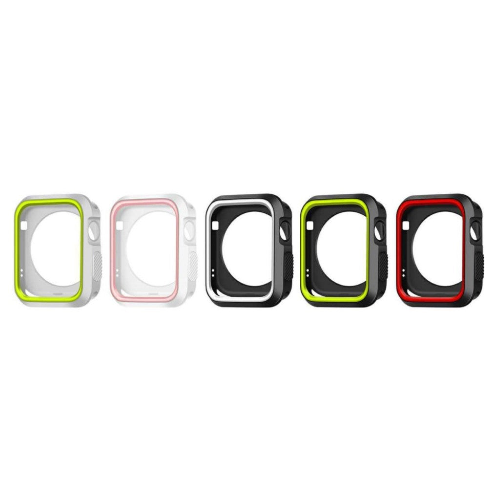 Godt Apple Watch Series 1-3 38mm Silikone Cover - Rød#serie_4