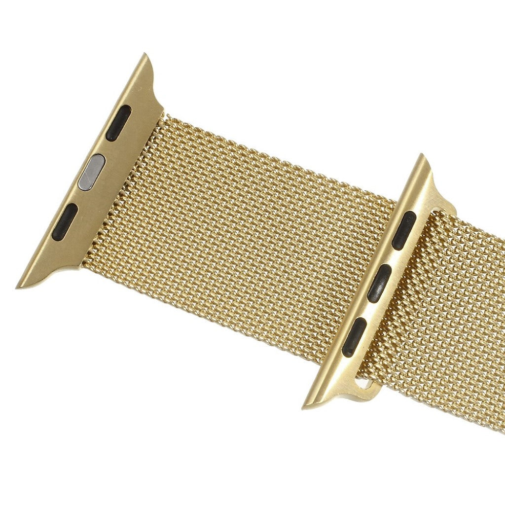 Komfortabel Apple Watch Series 1-3 38mm Metal Rem - Guld#serie_1