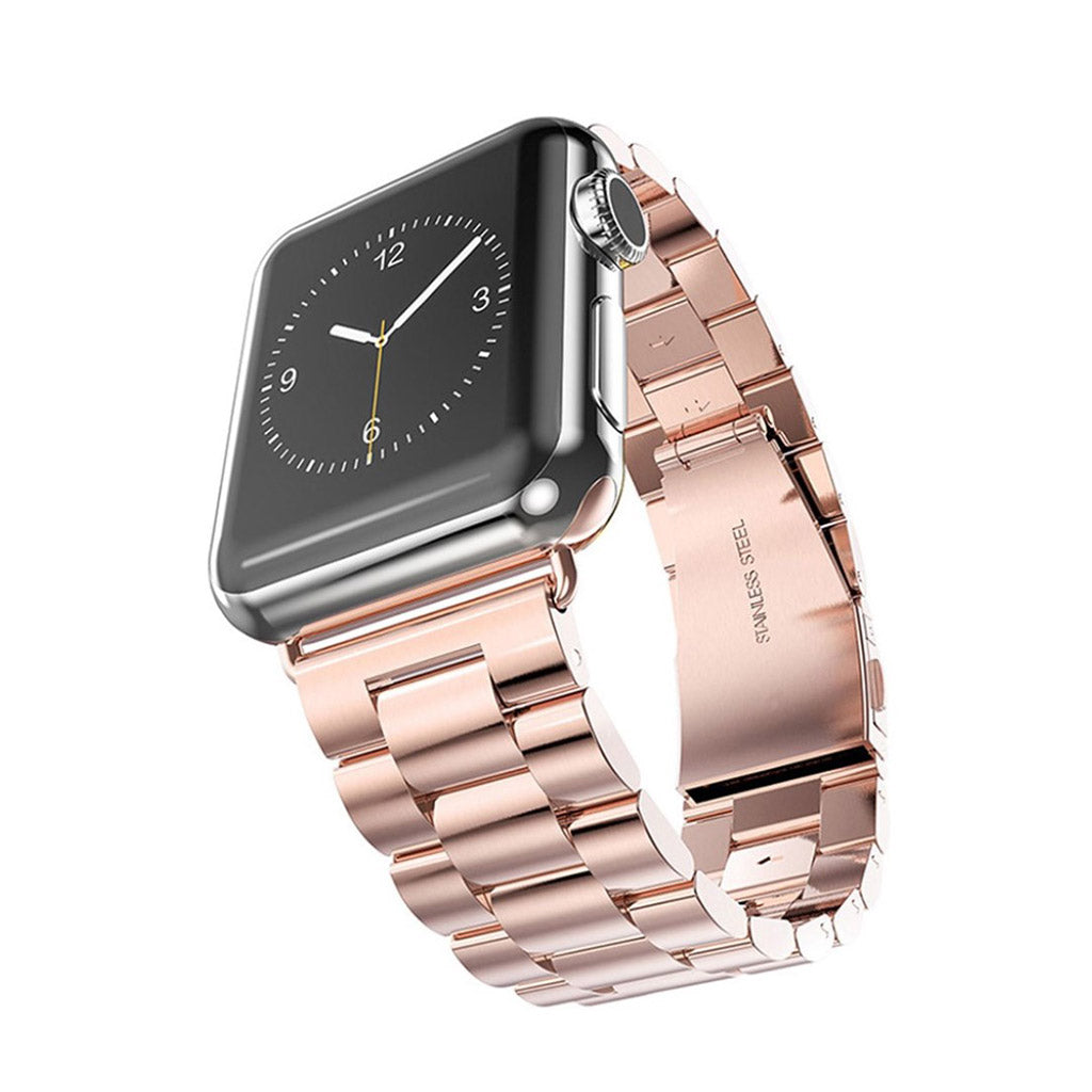 Rigtigt elegant Apple Watch Series 1-3 38mm Metal Rem - Pink#serie_1