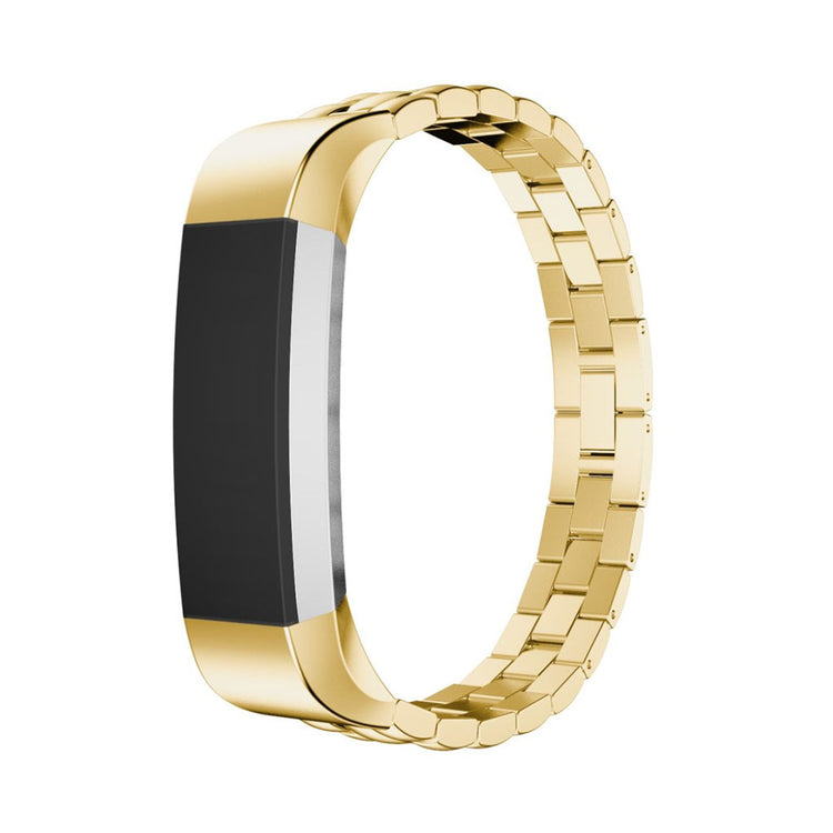 Helt vildt nydelig Fitbit Alta HR Metal Rem - Guld#serie_3