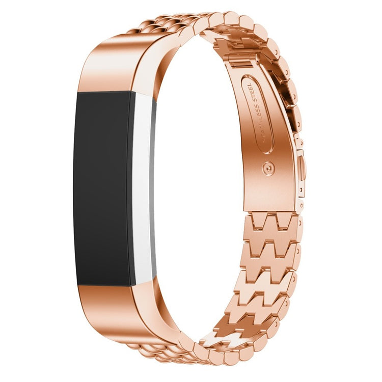 Vildt skøn Fitbit Alta HR Metal Rem - Pink#serie_1