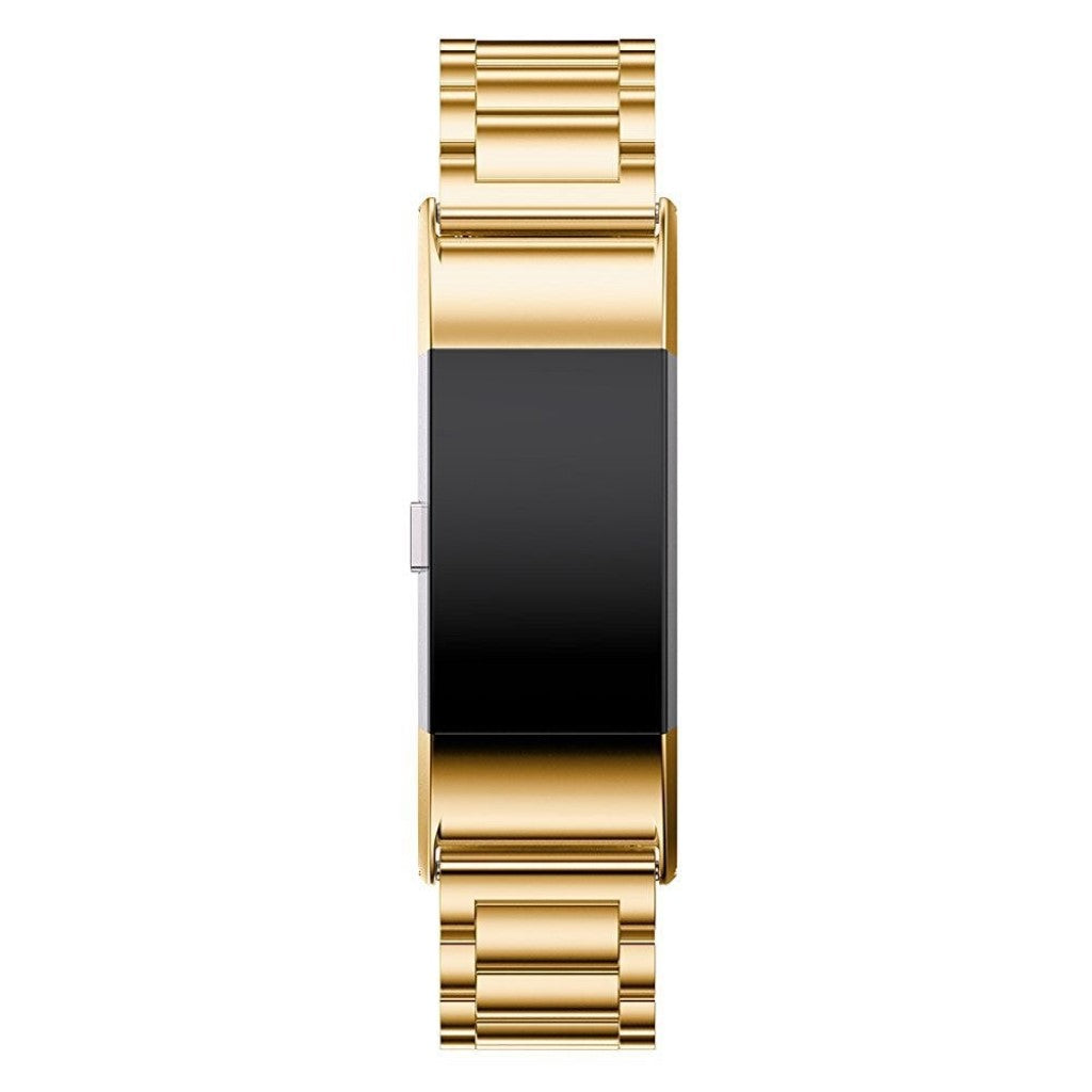 Vildt fed Fitbit Charge 2 Metal Rem - Guld#serie_1