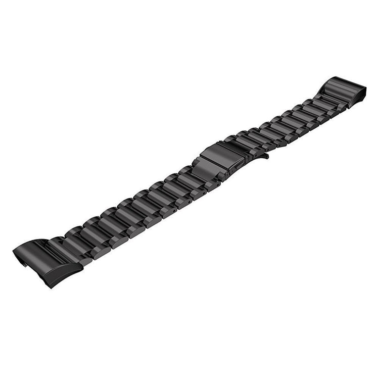 Vildt fed Fitbit Charge 2 Metal Rem - Sort#serie_4