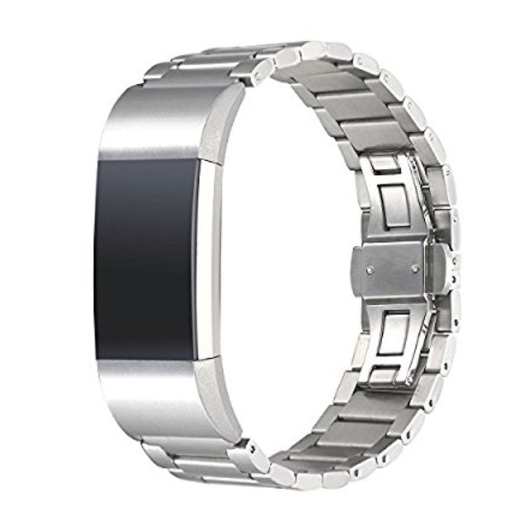 Meget pænt Fitbit Charge 2 Metal Rem - Sølv#serie_2