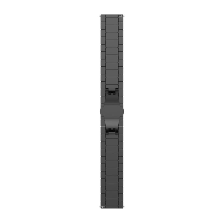 Super elegant Fitbit Versa Metal Rem - Sort#serie_4
