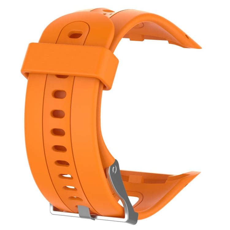 Helt vildt slidstærk Garmin Forerunner 10 Silikone Rem - Orange#serie_2