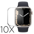 5stk Apple Watch Series 7 45mm Plast 3D Kurvet Skjermbeskyttelse