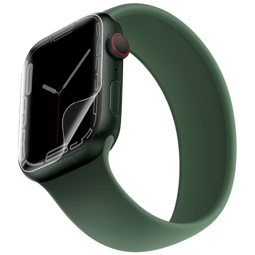 2stk Apple Watch Series 7 45mm Plastik Skærmbeskytter - Gennemsigtig#serie_370