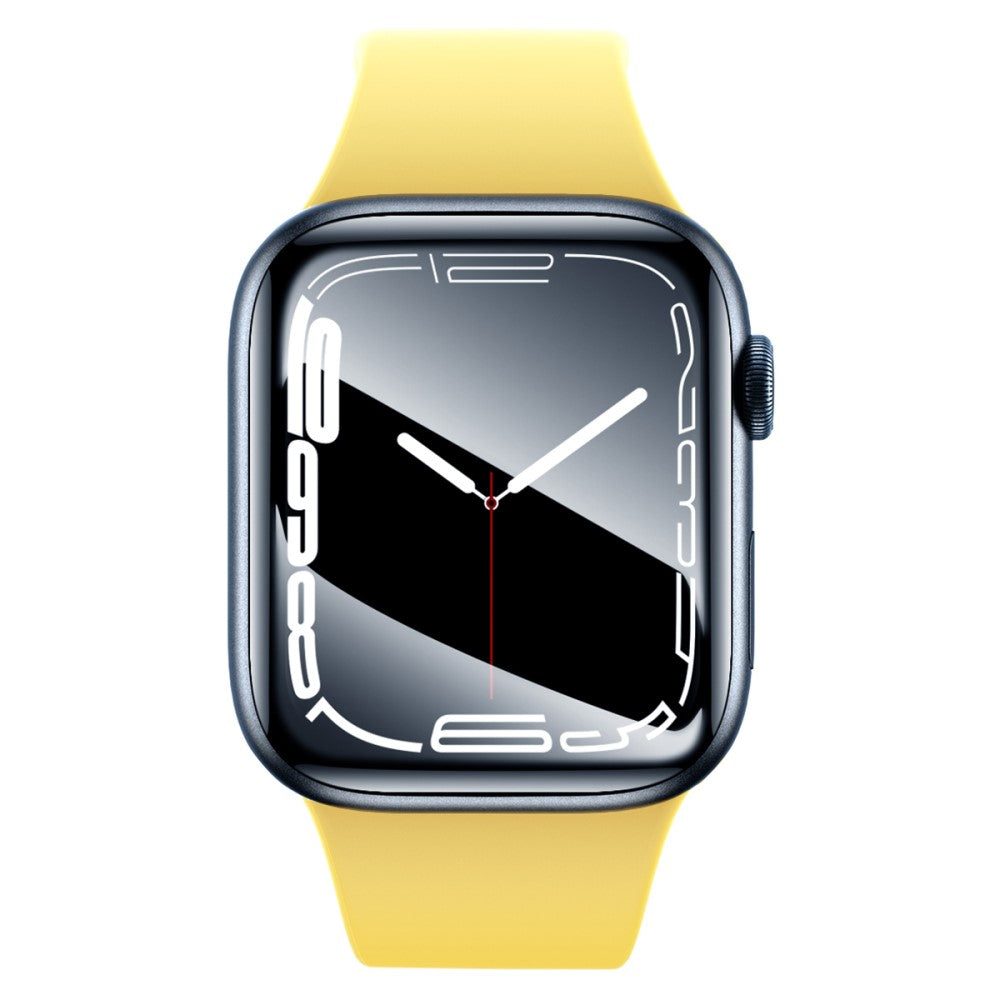 2stk Apple Watch Series 8 (41mm) / Apple Watch Series 7 41mm Plastik  HD Skærmbeskytter - Sort#serie_644
