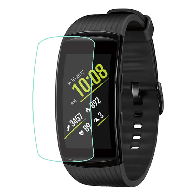 Samsung Gear Fit2 Pro Plastik Skærmbeskytter - Gennemsigtig#serie_501