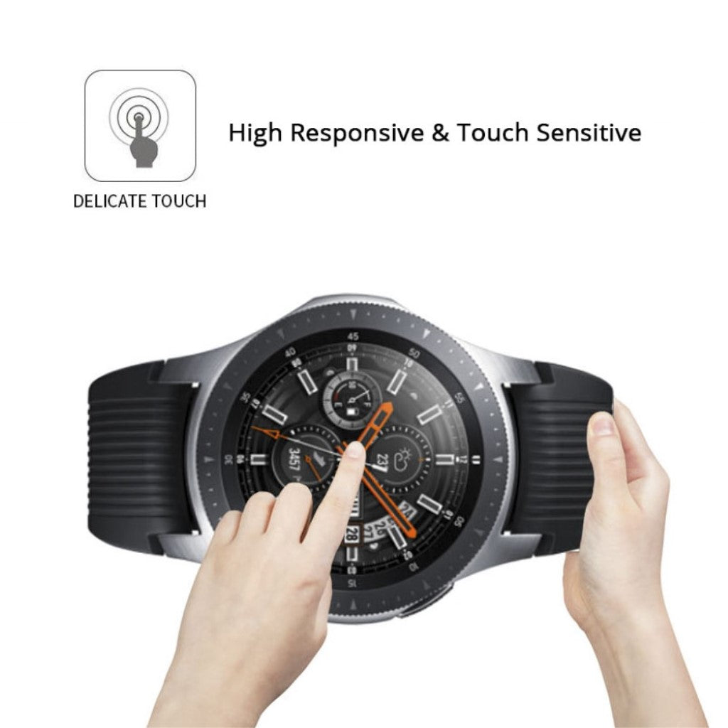 Samsung Galaxy Watch (46mm) Hærdet Glas Skærmbeskytter - Gennemsigtig#serie_291