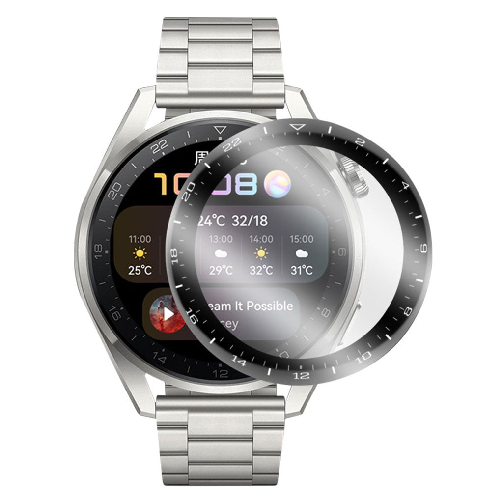 Huawei Watch 3 Pro Hærdet Glas  9H Skærmbeskytter - Gennemsigtig#serie_290