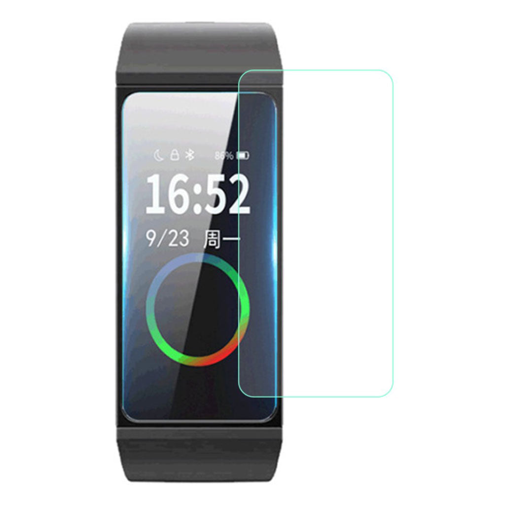 Xiaomi Mi Band 4C / Xiaomi Redmi Band Plastik Skærmbeskytter - Gennemsigtig#serie_102