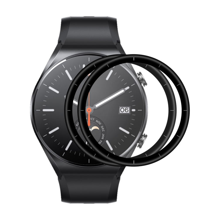 2stk Xiaomi Watch S1 Plastik  HD Skærmbeskytter - Gennemsigtig#serie_141