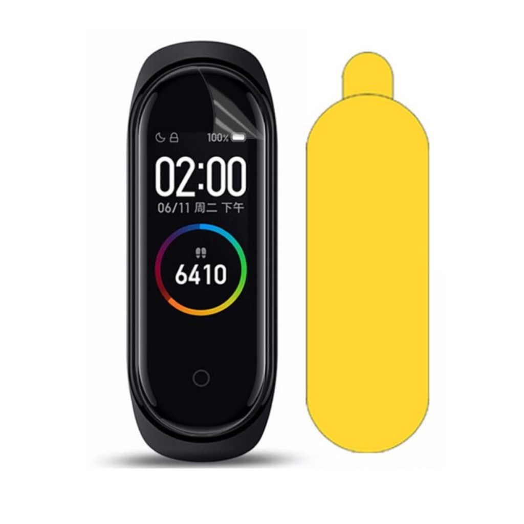 Xiaomi Mi Band 5 Plastik Skærmbeskytter - Gennemsigtig#serie_055