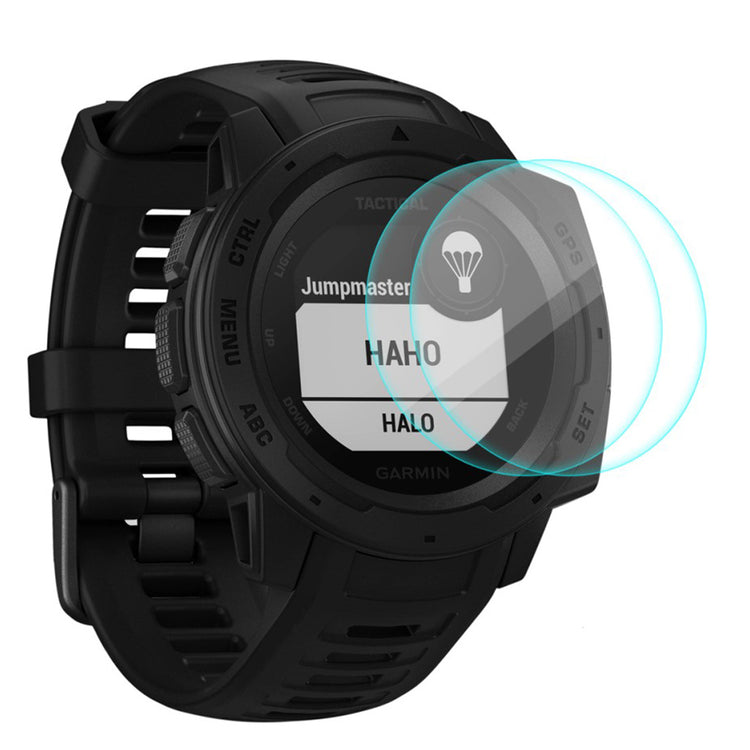 Garmin Instinct Tactical / Garmin Instinct Tide Hærdet Glas Skærmbeskytter - Gennemsigtig#serie_011