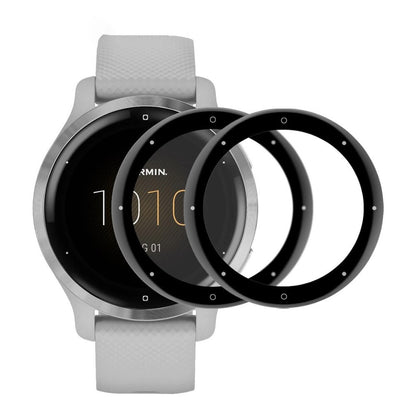 2stk Garmin Venu 2S / Garmin Vivoactive 4S Plastik Skærmbeskytter - Gennemsigtig#serie_134