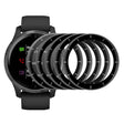 5stk Garmin Venu 2 / Garmin Vivoactive 4 Plast 3D Kurvet Skjermbeskyttelse