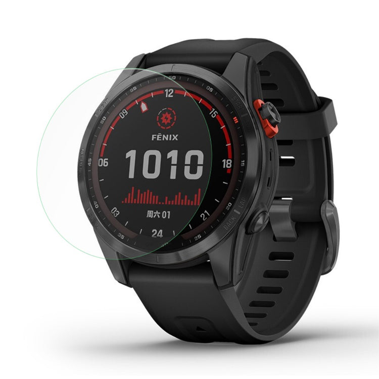 Garmin Fenix 7S Plastik  HD Skærmbeskytter - Gennemsigtig#serie_234