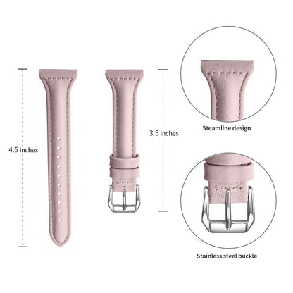 Rigtigt fed Universal Ægte læder Rem - Pink#serie_3