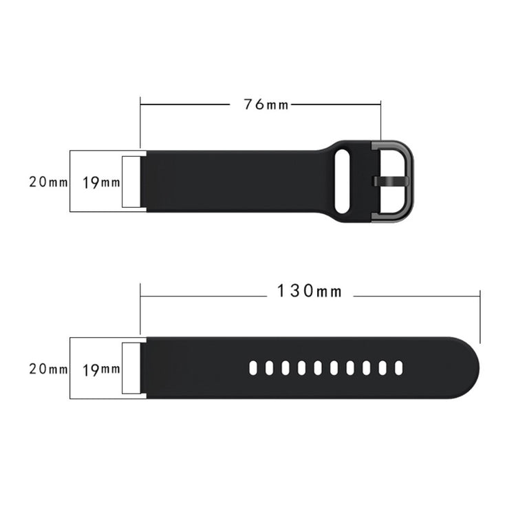 Vildt nydelig Universal Silikone Urrem - Gul#serie_7