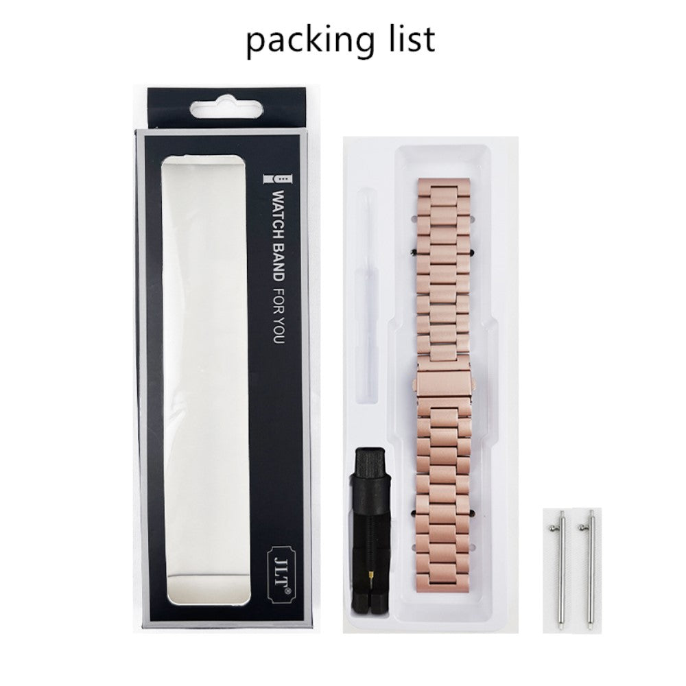 Rigtigt kønt Universal Metal Urrem - Pink#serie_2