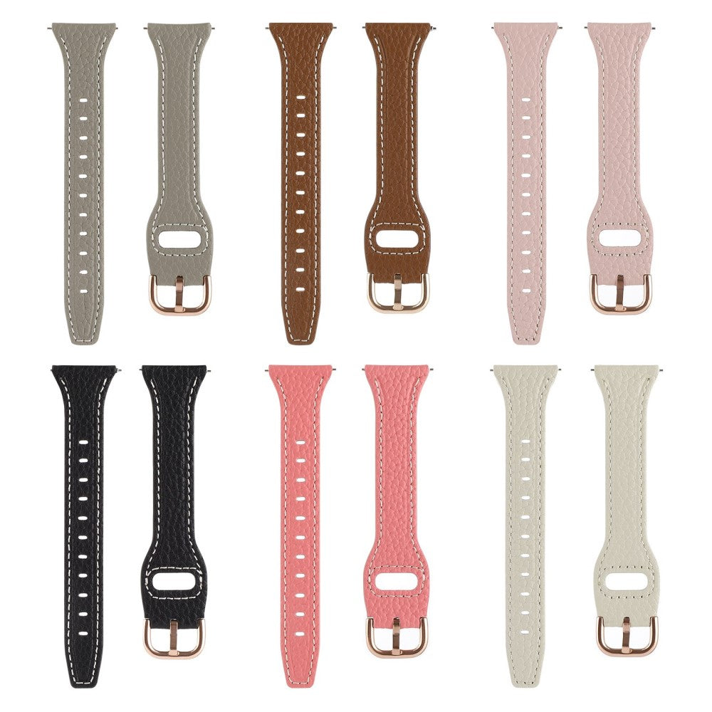 Rigtigt smuk Universal Ægte læder Rem - Pink#serie_3