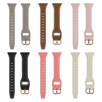 Rigtigt smuk Universal Ægte læder Rem - Pink#serie_3