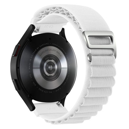 20mm Universal nylon watch strap - White#serie_2