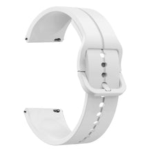 20mm silicone strap for Samsung and Huawei watch - White#serie_1