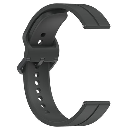 Mega Kønt Silikone Universal Rem passer til Smartwatch - Sølv#serie_10