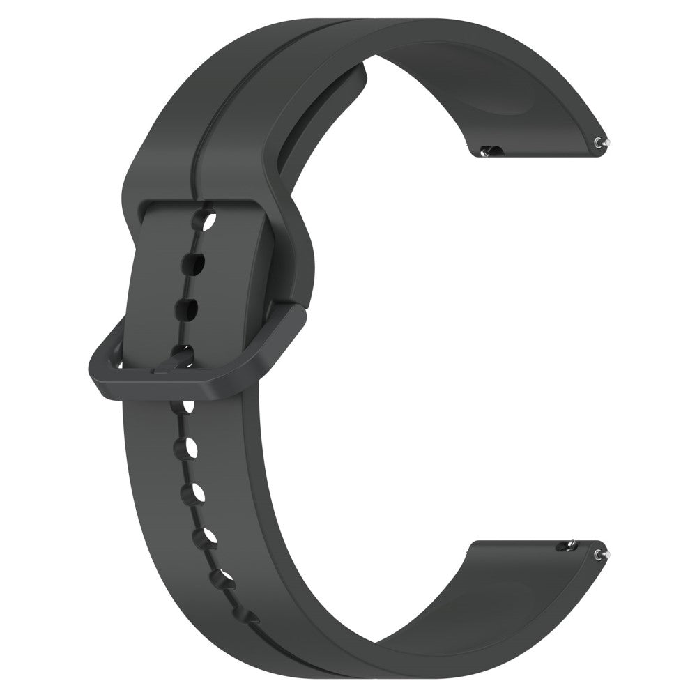 Meget Flot Silikone Universal Rem passer til Smartwatch - Sølv#serie_10