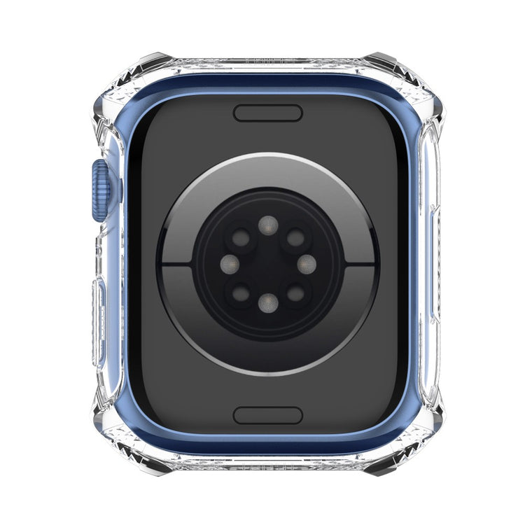 Vildt Flot Apple Watch Series 7 41mm Cover med Skærmbeskytter i Rhinsten og Hærdet Glas - Gennemsigtig#serie_2