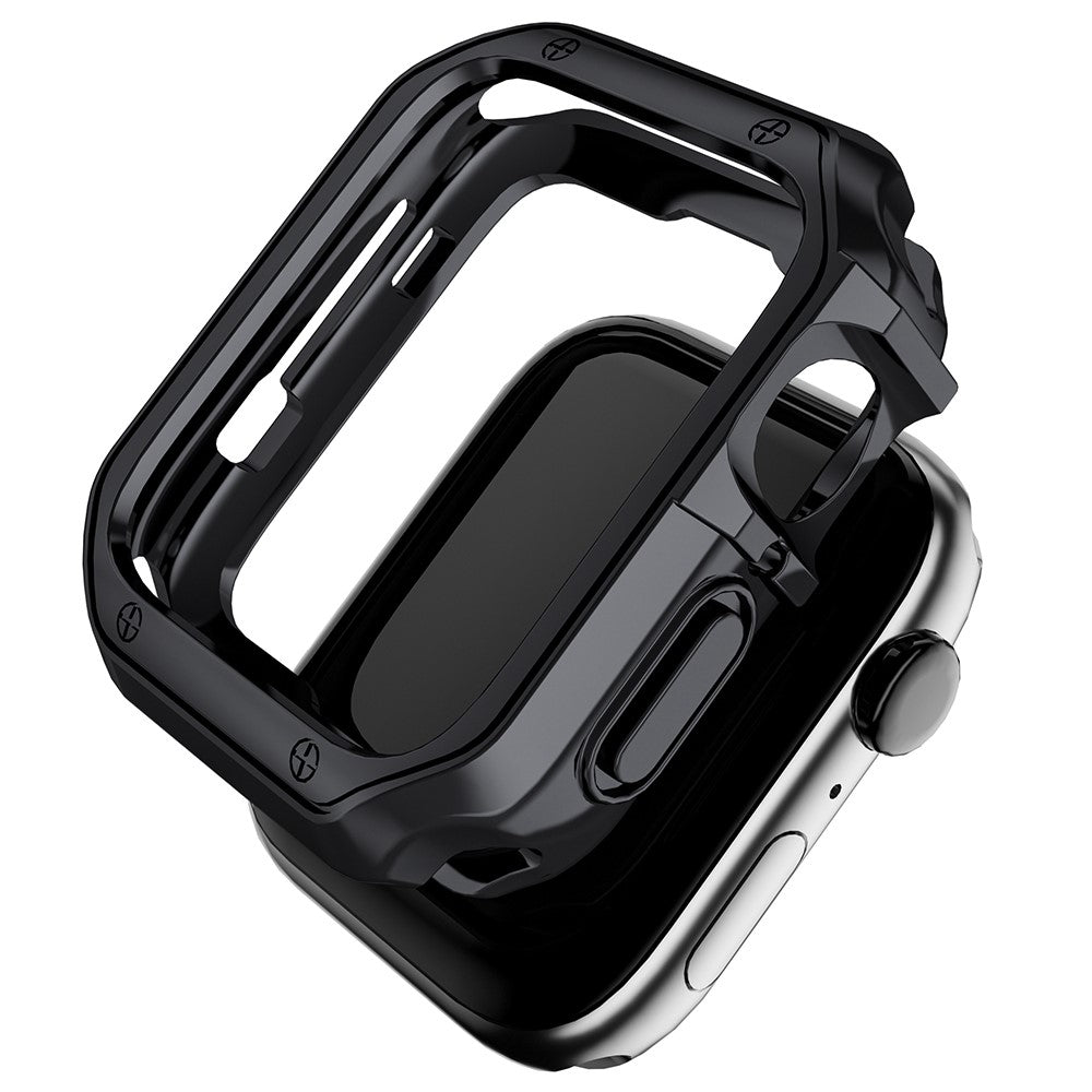 Apple Watch Series 7 41mm  Silikone Bumper  - Sort#serie_2