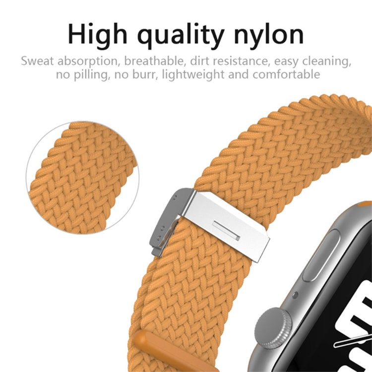 Helt vildt hårdfør Apple Watch Series 7 41mm Stof Urrem - Blå#serie_6
