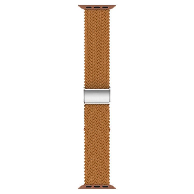 Helt vildt fantastisk Apple Watch Series 7 41mm Stof Urrem - Brun#serie_26