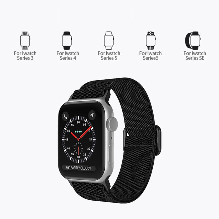 Mega fint Apple Watch Series 7 41mm Stof Urrem - Orange#serie_7