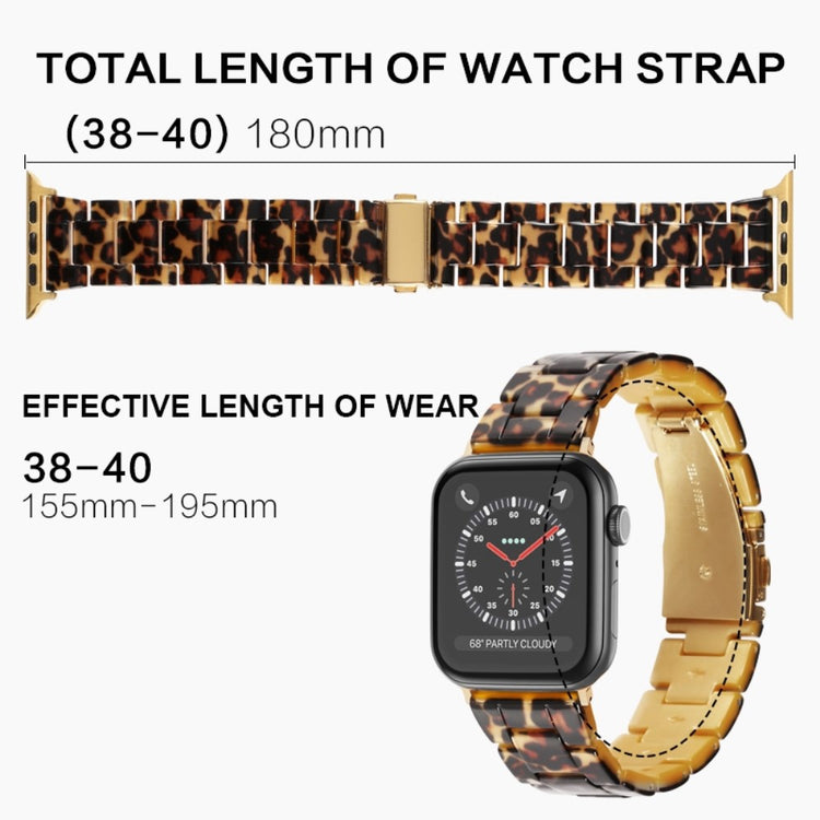 Helt vildt skøn Apple Watch Series 7 41mm  Urrem - Flerfarvet#serie_13