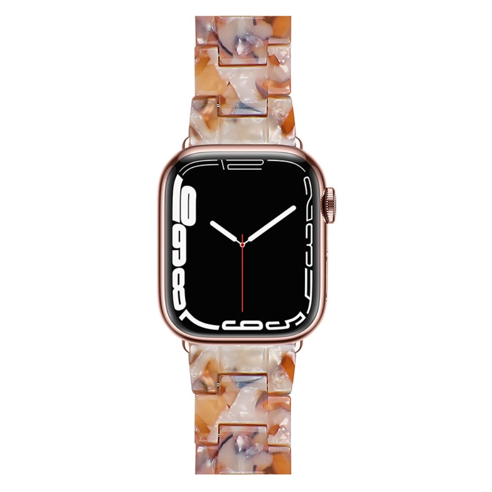 Vildt slidstærk Apple Watch Series 7 41mm  Urrem - Gul#serie_3