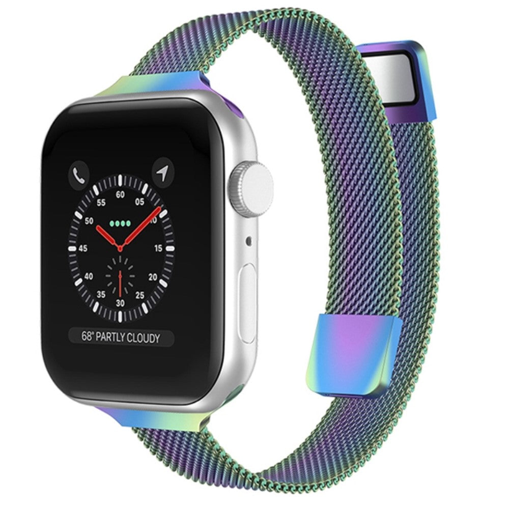 Rigtigt flot Apple Watch Series 7 41mm Metal Urrem - Flerfarvet#serie_11