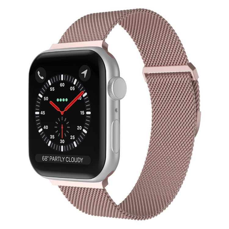 Rigtigt smuk Apple Watch Series 7 41mm Metal Urrem - Pink#serie_6