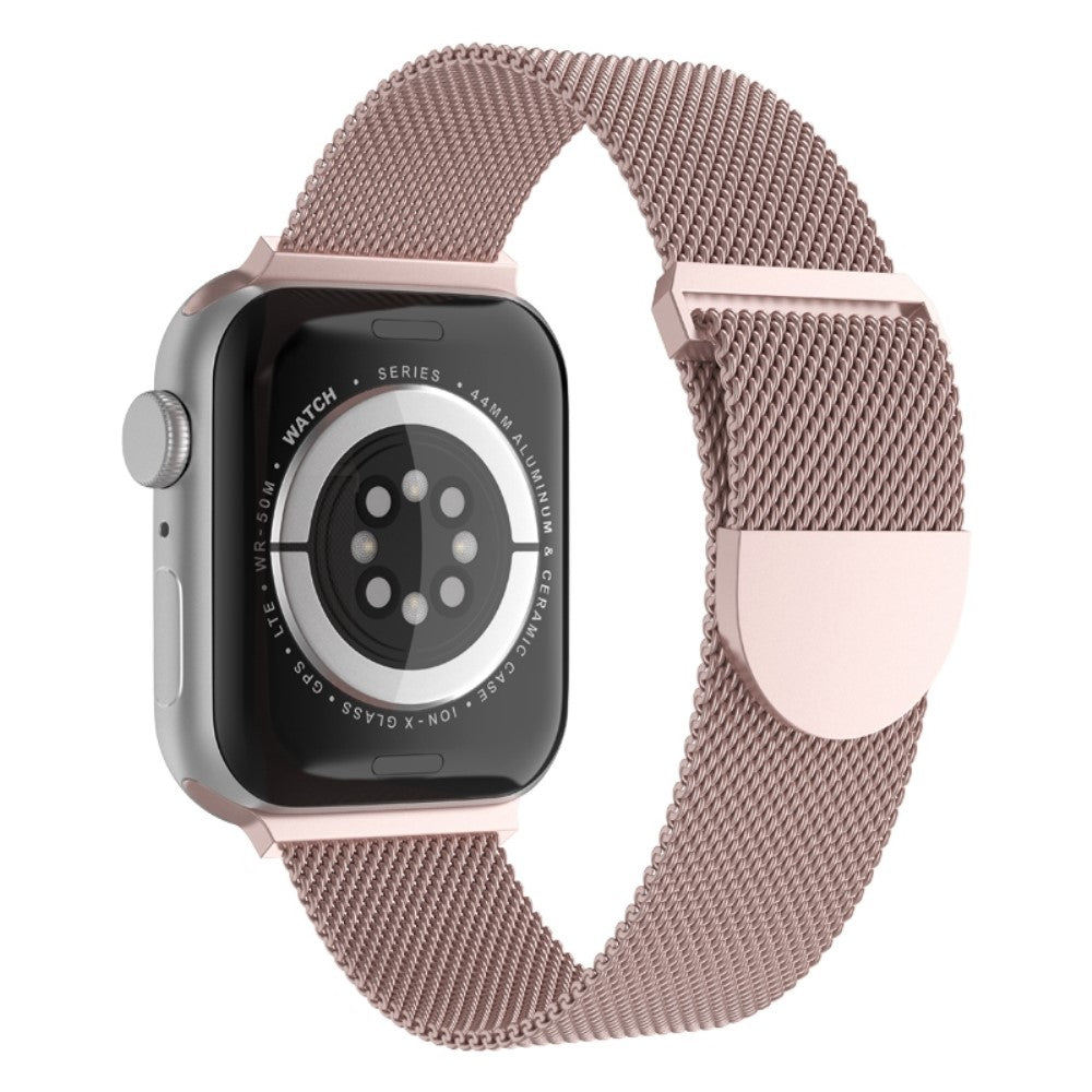 Rigtigt smuk Apple Watch Series 7 41mm Metal Rem - Pink#serie_6