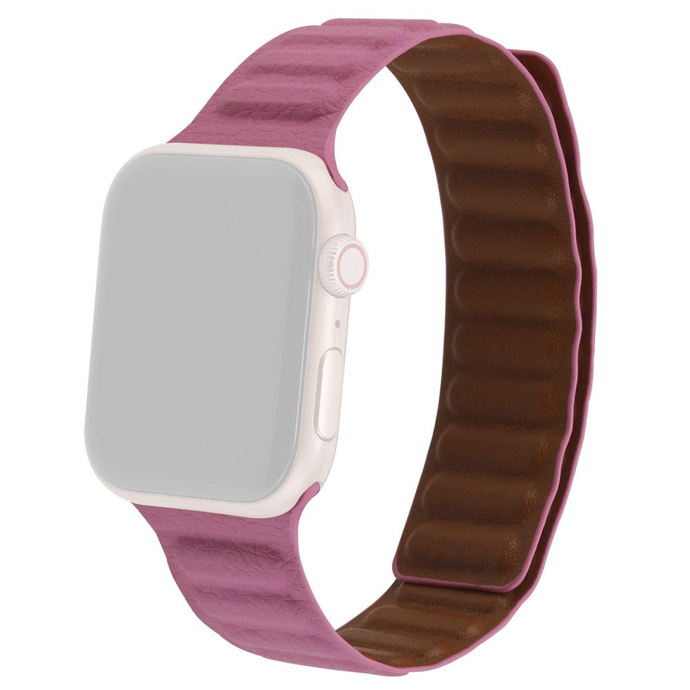 Alle tiders Universal Apple Ægte læder Rem - Pink#serie_10