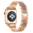 Super elegant Universal Apple Metall og Strass Reim