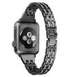 Komfortabel Universal Apple Metall og Strass Reim