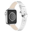 Utrolig slitesterk Apple Watch Series 7 45mm Ekte lær Reim